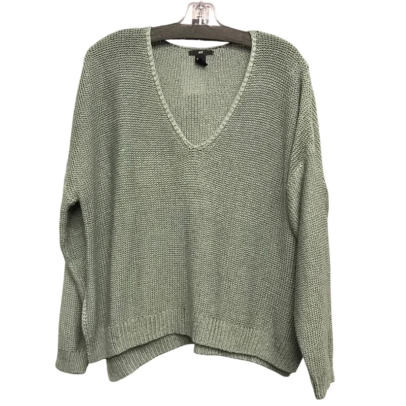 Sweater By H&M In Green, Size:M