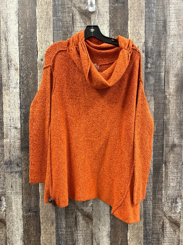 Sweater By Free People In Orange, Size: L