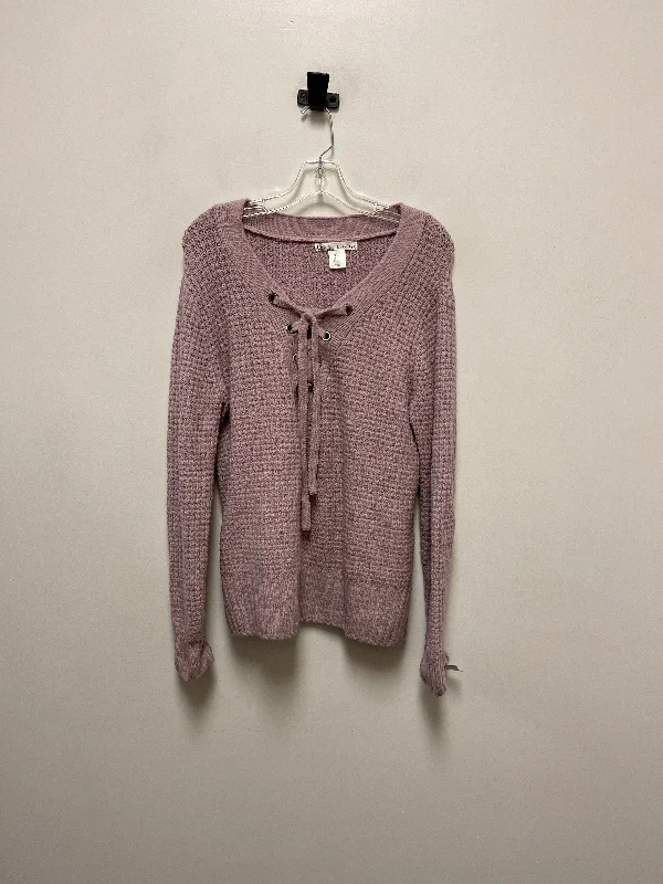 Sweater By Clothes Mentor In Pink, Size: S