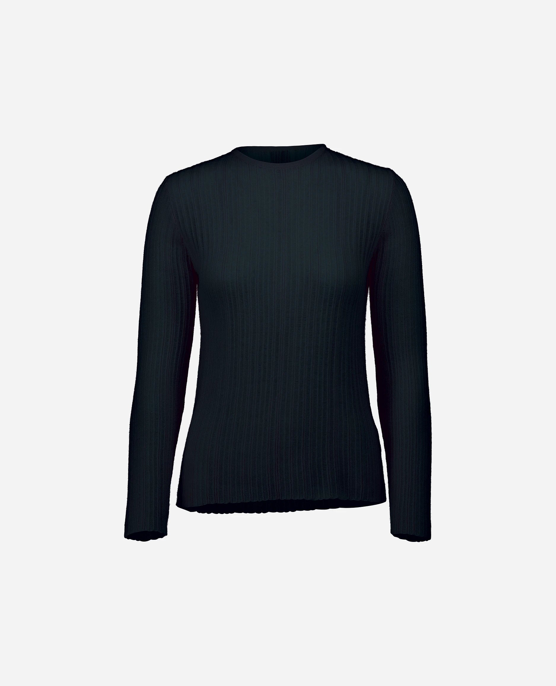 Cashmere Pullover in Navy - Enger Schnitt