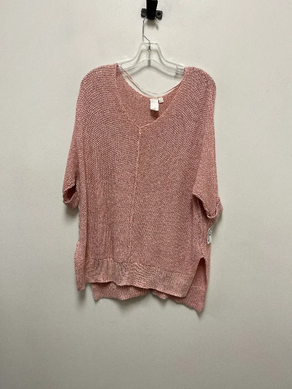 Sweater By Clothes Mentor In Pink, Size: S