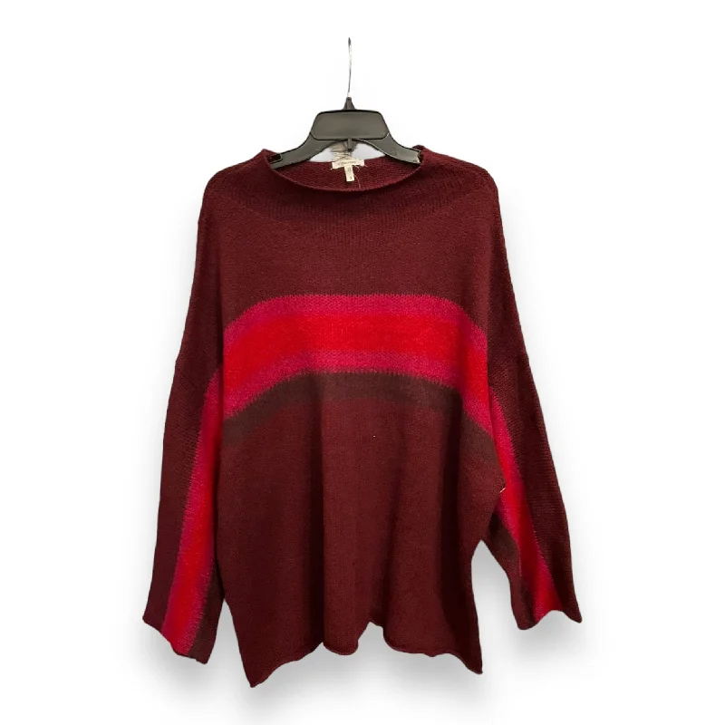 Sweater By Maurices In Red, Size: 3x