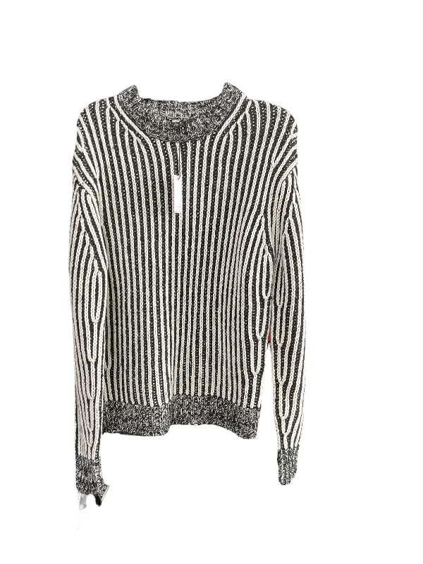 Sweater By Elizabeth And James In Black & White, Size: Xs