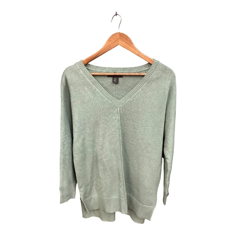 Sweater By Tahari By Arthur Levine In Green, Size: Xs