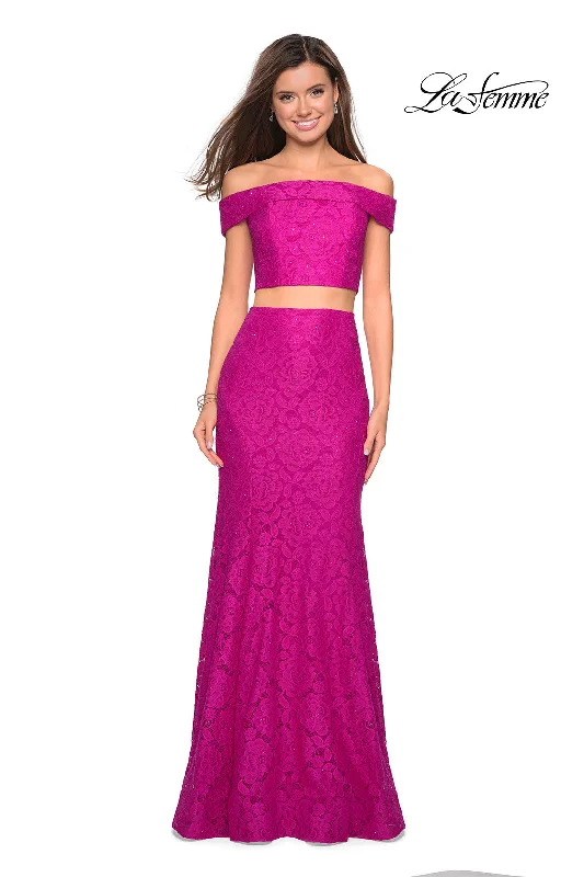 27443 Prom Dress Hot Pink