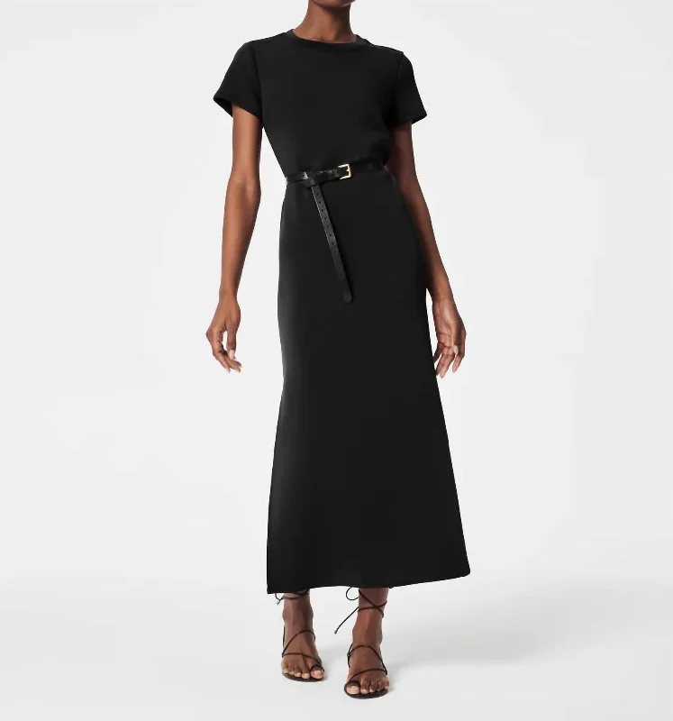 Airessential Maxi Dress In Very Black