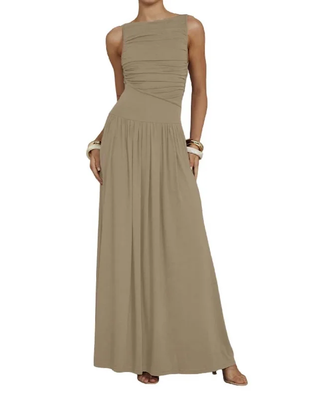 Nalla Maxi Dress In Sand