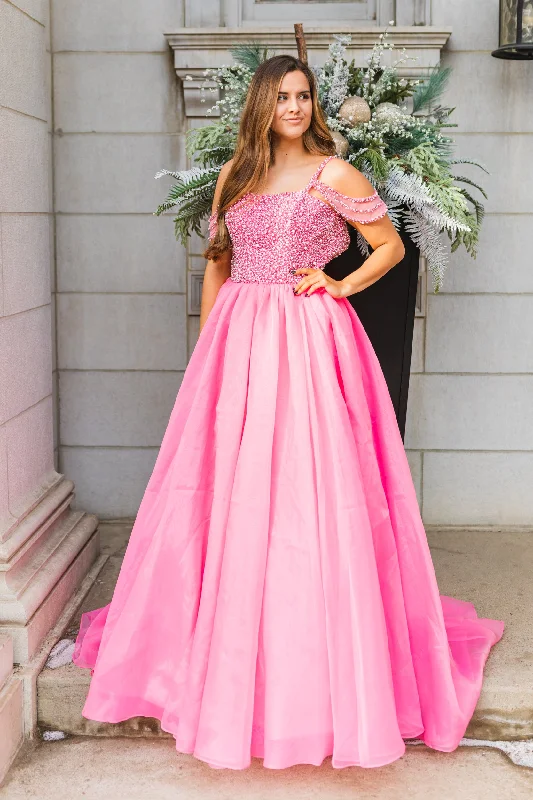 Prom Dress 54976 Candy Pink