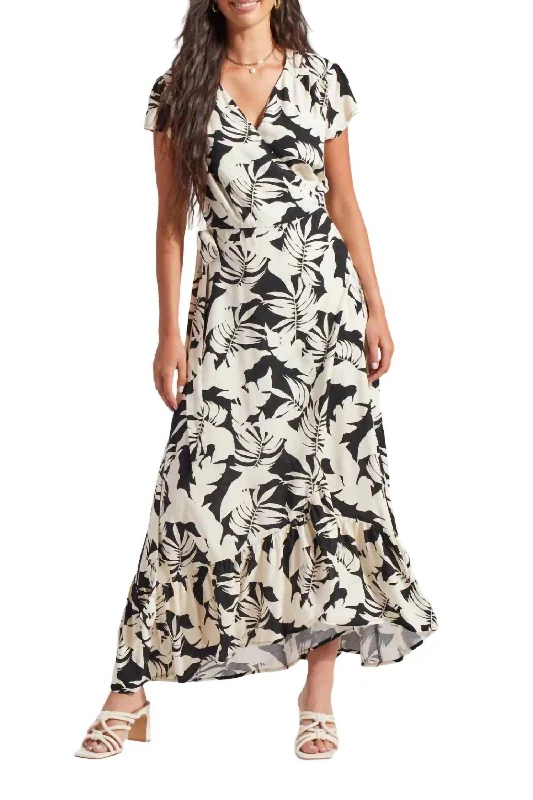 Wrap Up Maxi Dress In Wailea