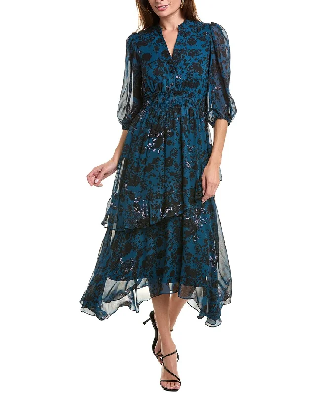 Taylor Handkerchief Midi Dress