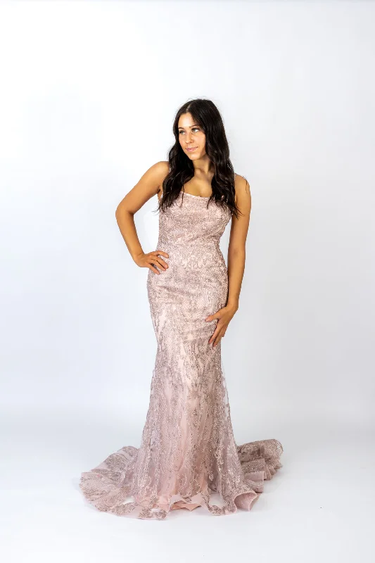 Prom Dress 54165 Blush