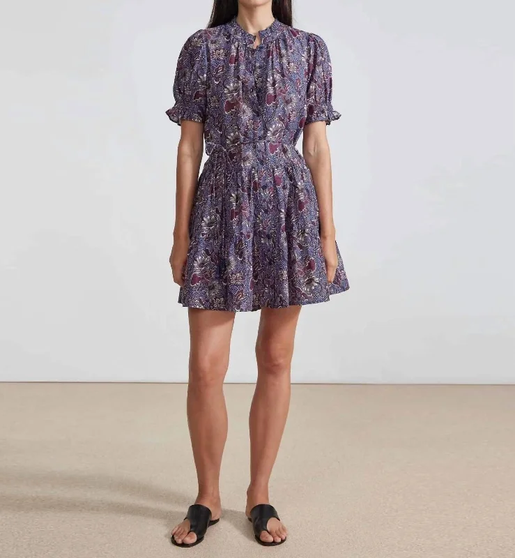 Las Alturas Mini Dress In Dutch Floral