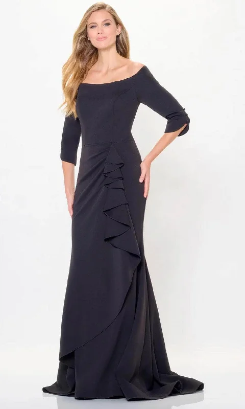 Montage by Mon Cheri M916 - Off Shoulder Ruffle Evening Dress