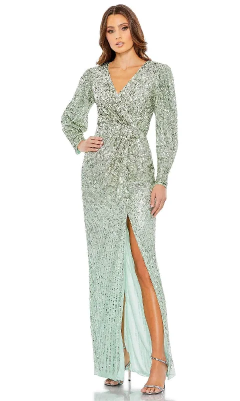 Mac Duggal 5638 - Sequin Long Sleeve Evening Dress