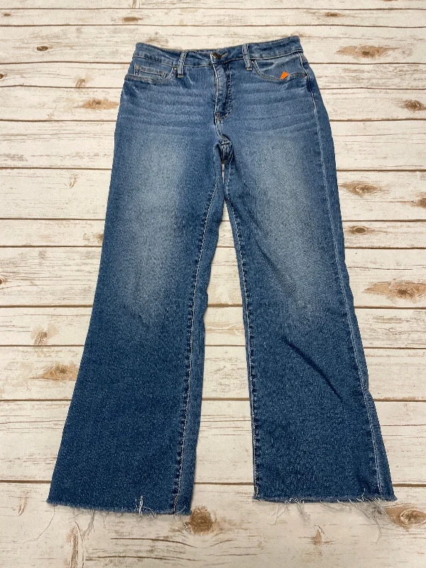 Jeans Flared By Kut In Blue Denim, Size: 2