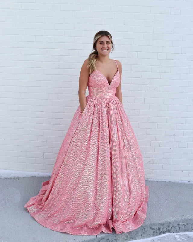 Prom Dress 54261 Coral