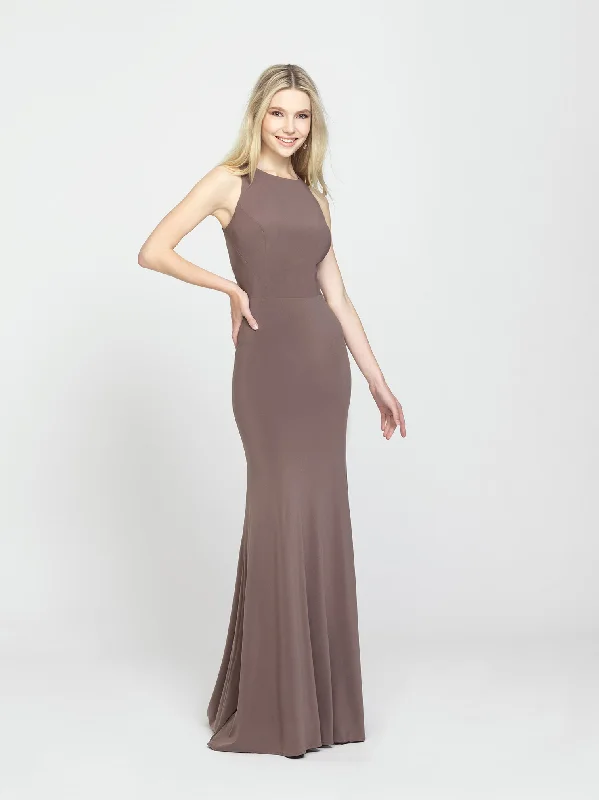 19-104 Prom Dress Light Coffee