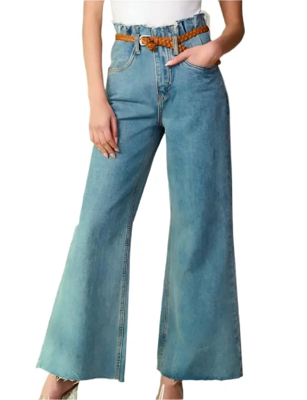 High Waist Jean In Blue