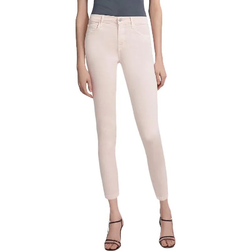 835 Womens Mid-Rise Skinny Capri Jeans