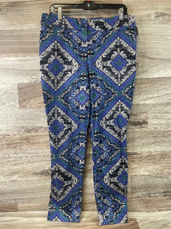 Pants Other By Chicos In Blue & Grey, Size: M