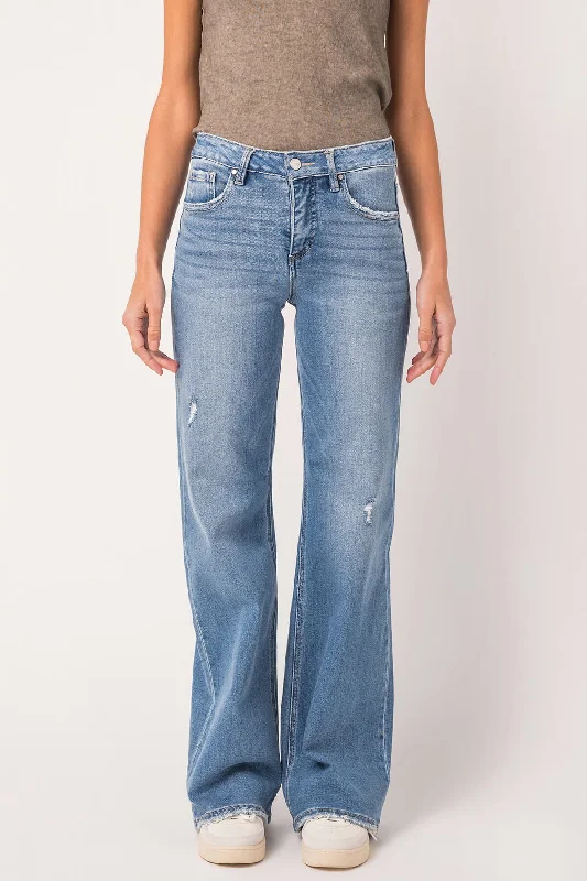 Risen Remi High Rise Wide Leg Jeans