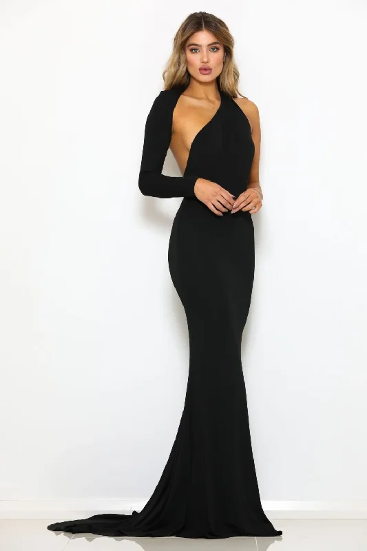 Abyss By Abby 4th Ave Gown - Black