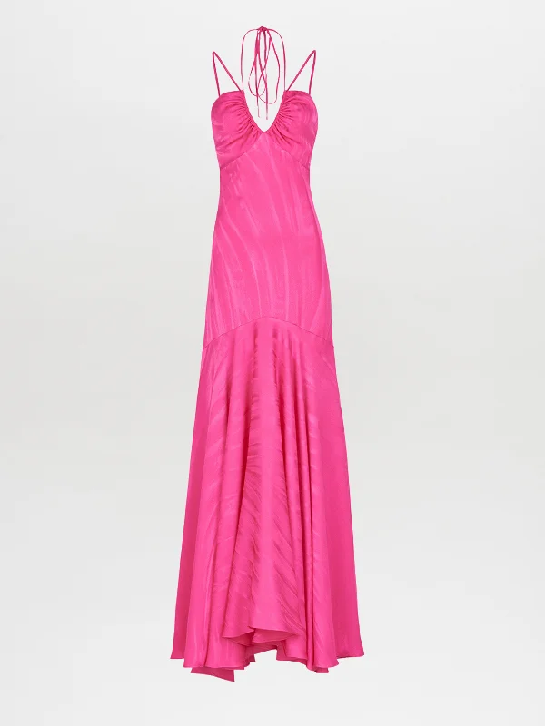 Jacinta Dress Fuchsia