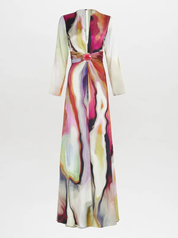 Zarina Dress Iridescent Marble