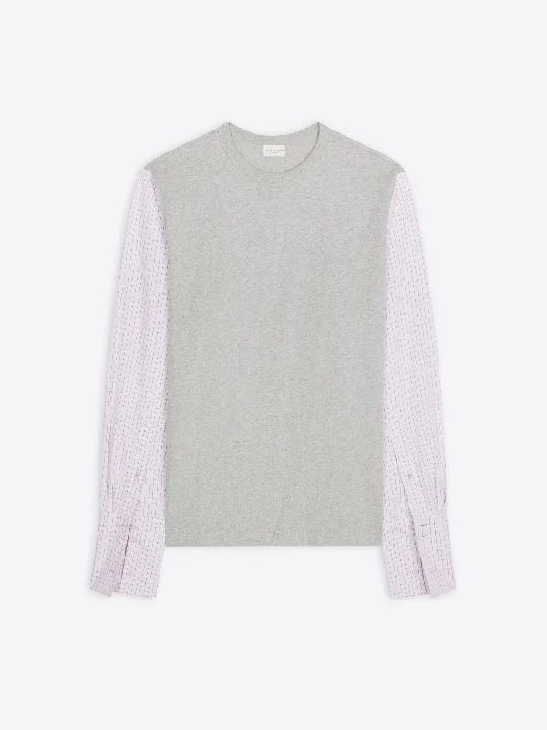 Contrast sleeves tee