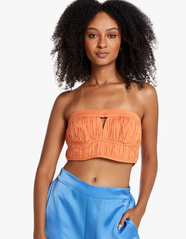 Sara Strapless Bustier - Mango