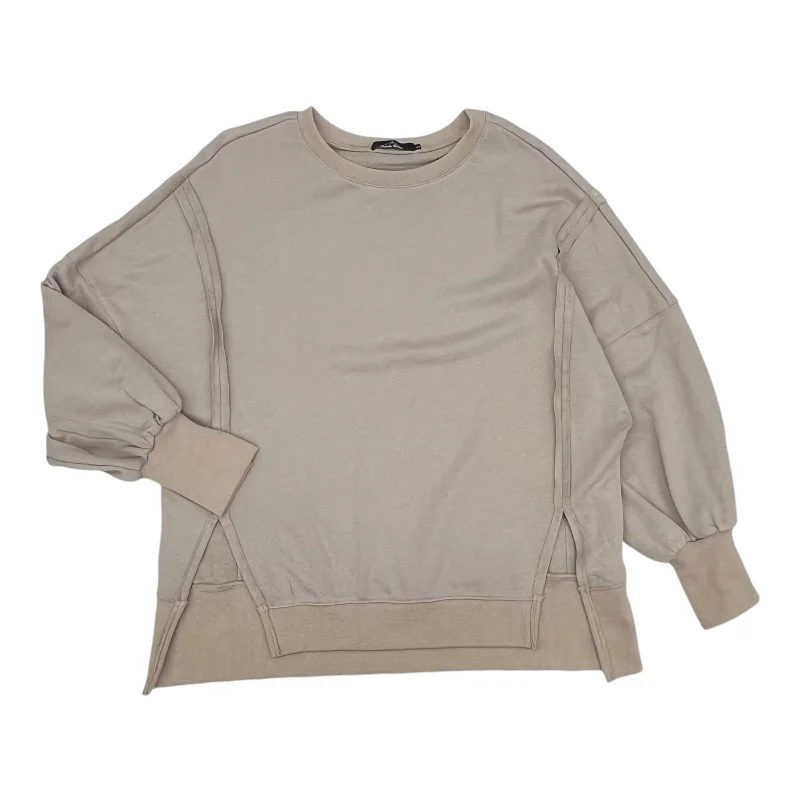 Top Ls By Clothes Mentor In Tan, Size:L