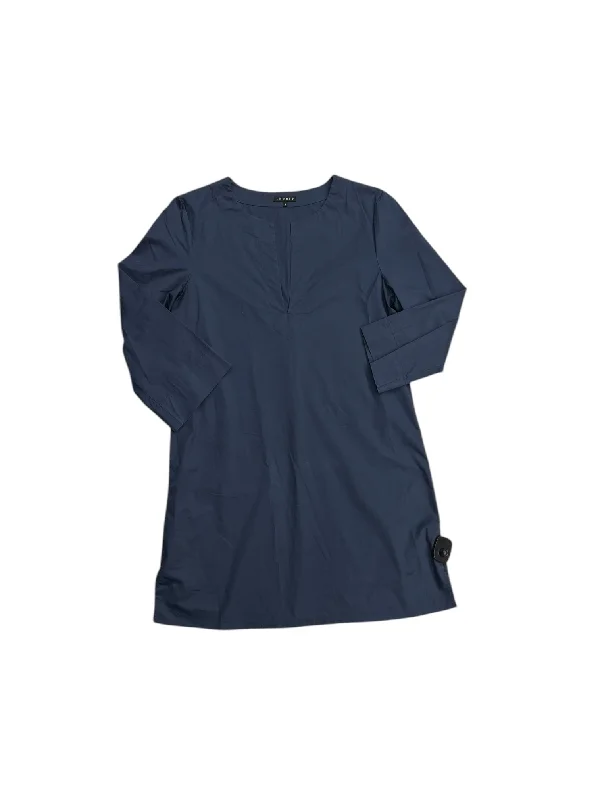 Tunic 3/4 Sleeve By Theory In Blue, Size: S