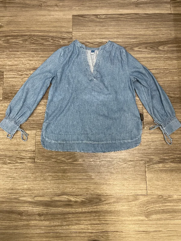 Blue Top Long Sleeve Old Navy, Size S