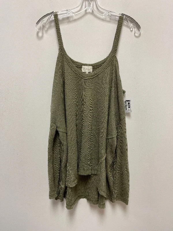 Green Top Long Sleeve Deletta, Size S