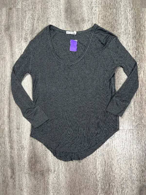 Grey Top Long Sleeve Rag And Bone, Size Xs