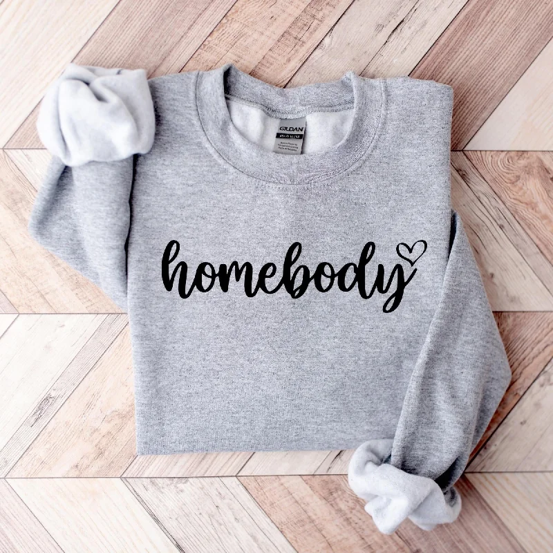 Homebody Heart Graphic Sweatshirt