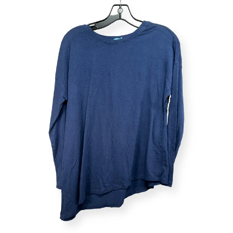 Navy Top Long Sleeve J Mclaughlin, Size Xs