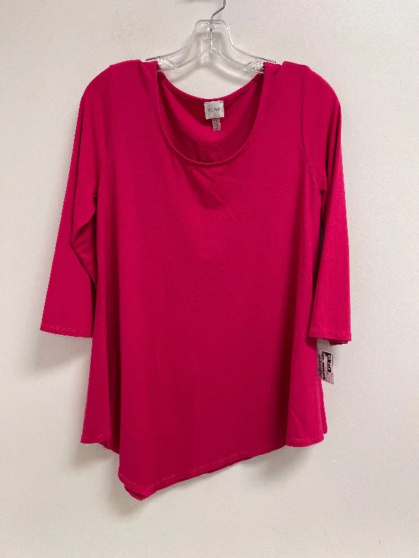 Pink Top Long Sleeve Cupio, Size L