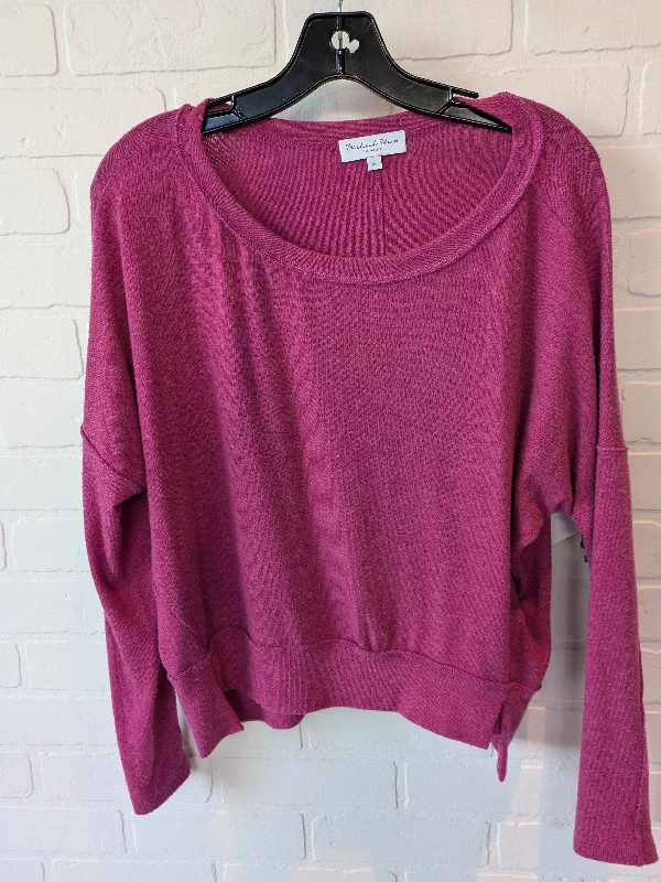 Pink Top Long Sleeve Michael Stars, Size Xs