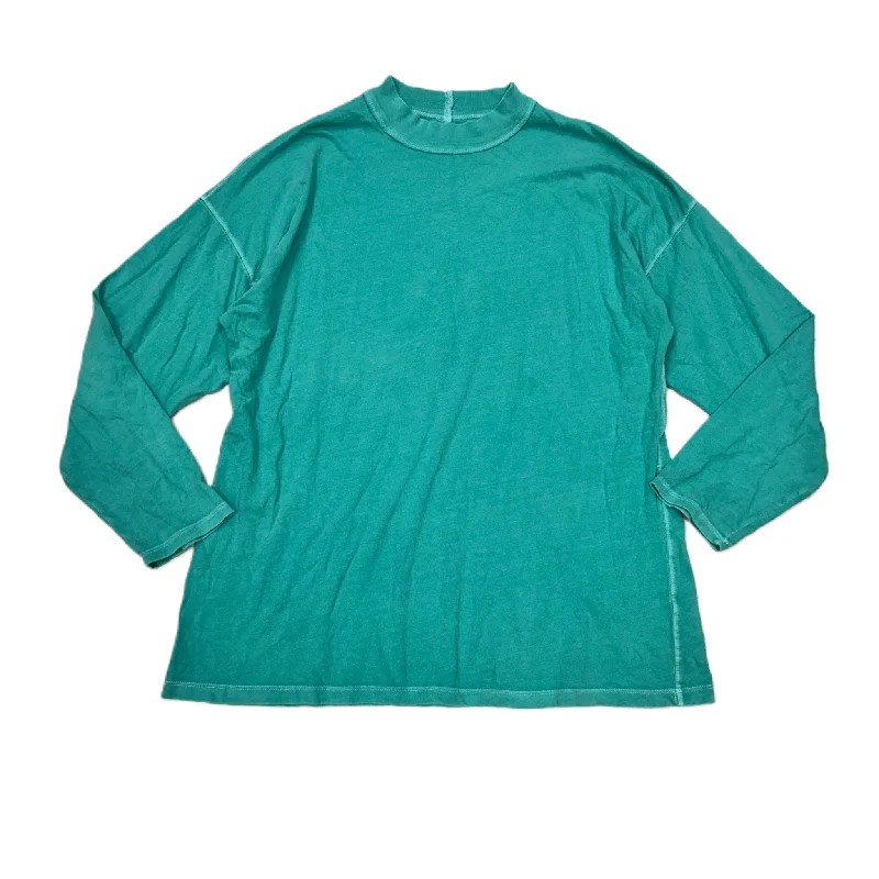 Teal Top Long Sleeve By We The Free, Size: S