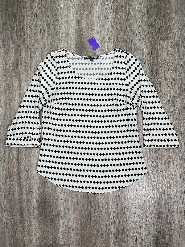 White Top Long Sleeve Brixon Ivy, Size S